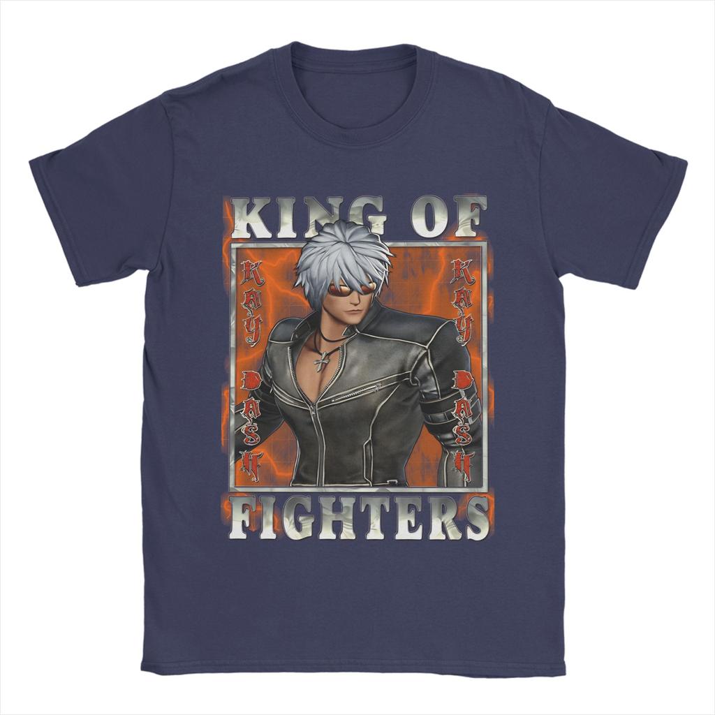Novelty King of Fighters XV Better Than TShirts Unisex O Neck Pure Cotton T Shirts Short Sleeve Tees Plus Size Clothing