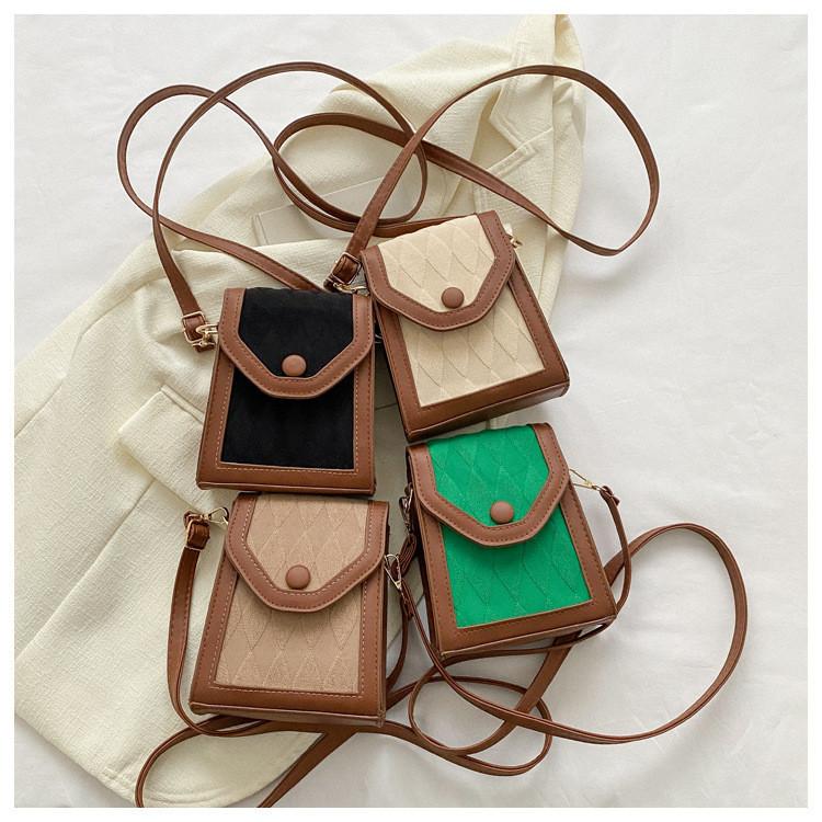 Trendy Grid Patchwork Women's Bag With High Quality Texture For 2023 Early Spring