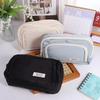 Large-capacity Pencil Bag Multi-layer Desk Organizer Storage Pouch Pen Case  Makeup Organizer