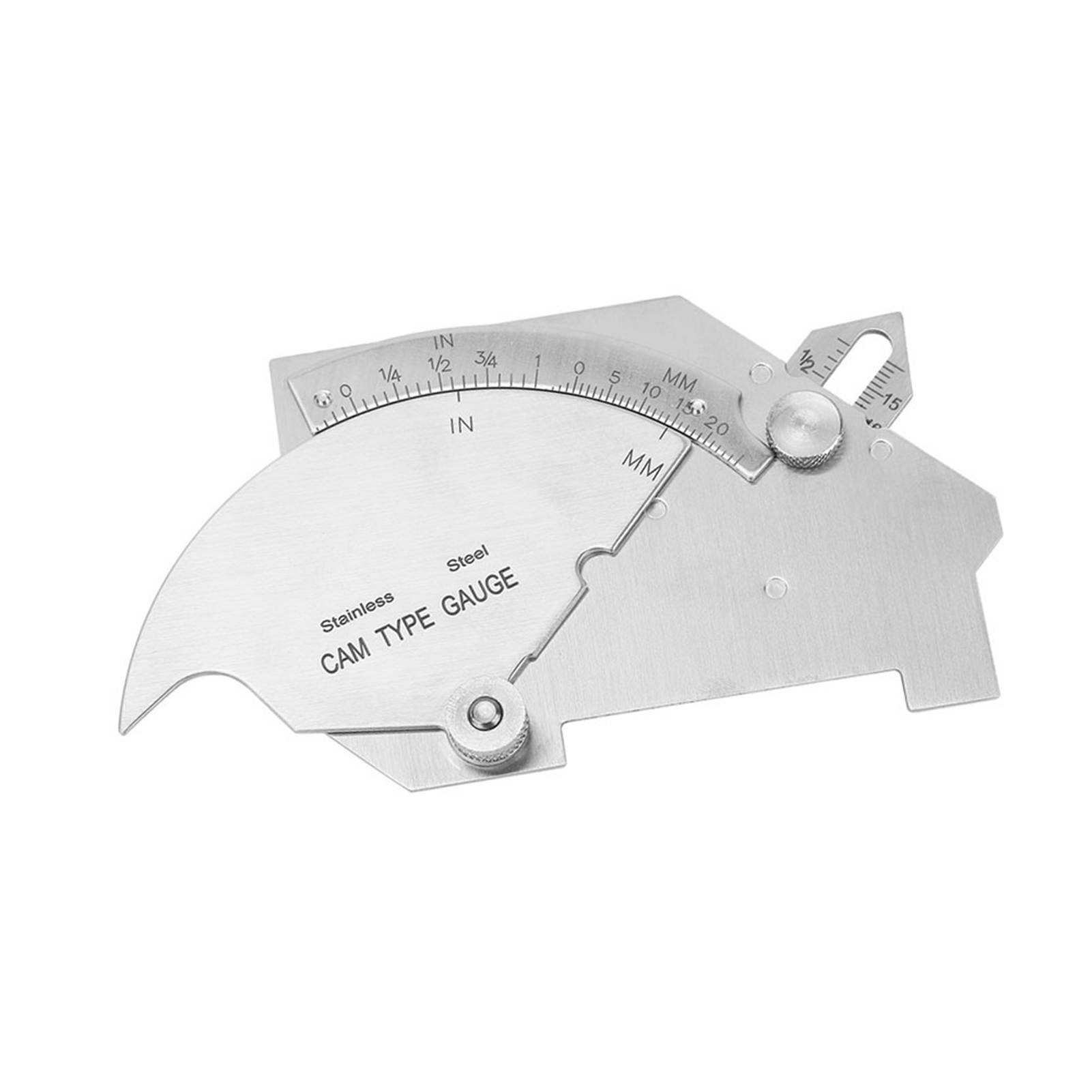 

Steel Welding Measure Tool MG 8 Weld Gauge Seam Inspection Ruler Bridge CAM Welding Gage