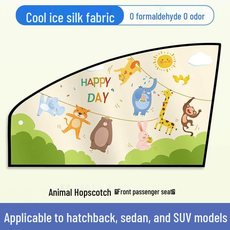 Car Privacy Blackout Curtains: Sunshade for Rear Window and Stroller