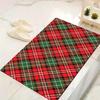 1Pc Christmas Candy Cane Rug Office Carpet Indoor Outdoor Doormat Nonslip Soft And Comfortable Living Room Christmas Halloween Gift D91815
