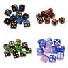 40x D6 S 6 Sided Digital Game for DND Math Teaching Role Props
