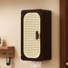 Wall Mounted Tissue Box Waterproof With Partition Paper Box Container Llarge Capacity Ancient Style Bathroom Desktop Storage Box