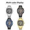 MEGIR Fashion Men's Watches Waterproof Stainless Steel Business Casual Wristwatch with Chronograph Male Clock Reloj Hombre 2221