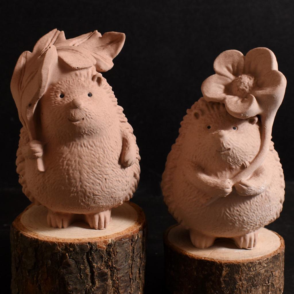 Fashionable Hedgehog Shaped Candlestick Sturdy Silicone Mould for Resin and Art Craft Supplies Home Decoration Mould