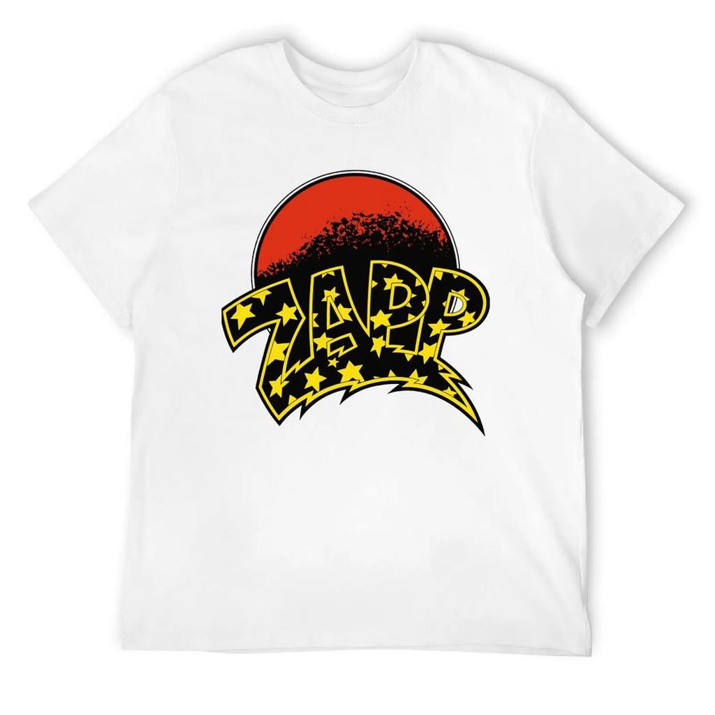 Zapps Funny T-Shirt Quick-Drying Custom T Shirt Street Wear Blacks Heavy Weight T Shirts For Men