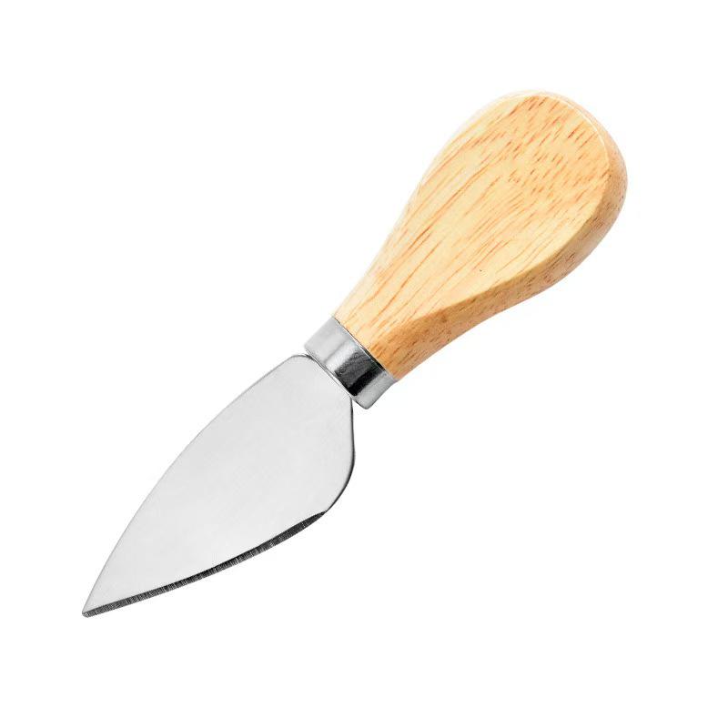

Набор ножей для сыра из нержавеющей стали с деревянной ручкой Natural Wood Color
