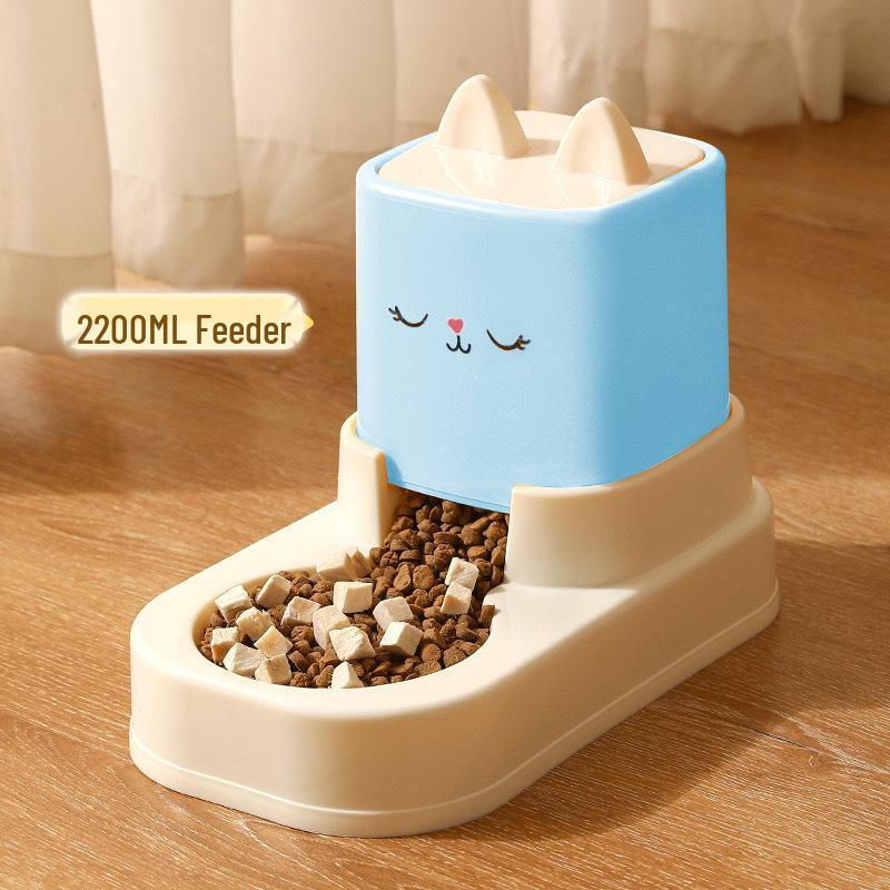 Automatic Pet Feeder & Waterer: Easy-Clean Universal Drinking Fountain with Hair Filter for Cats & Dogs