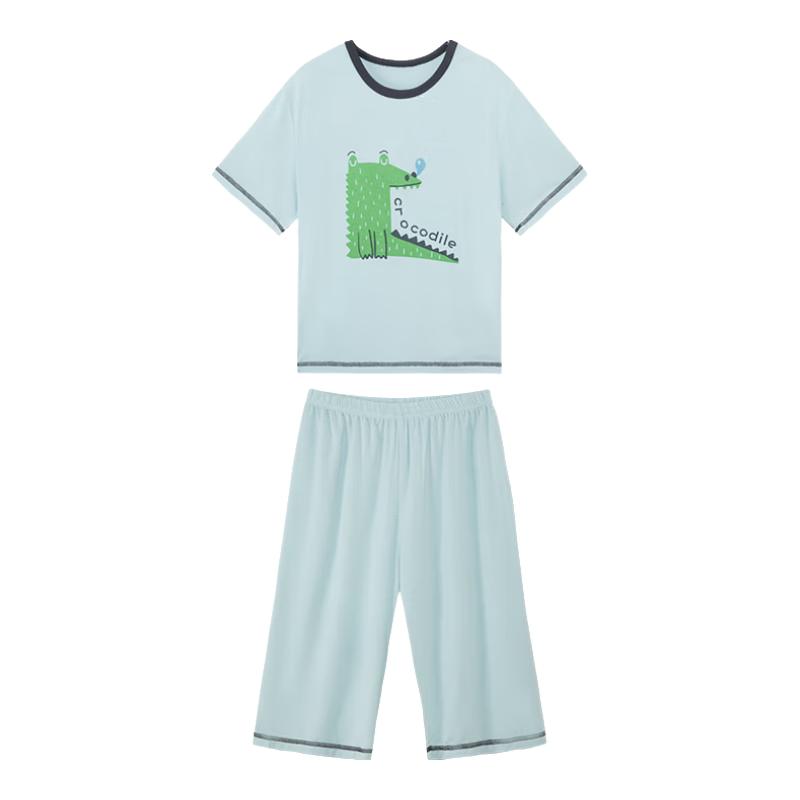 Zuoxi Boys 5A Antibacterial Summer Pajamas 140