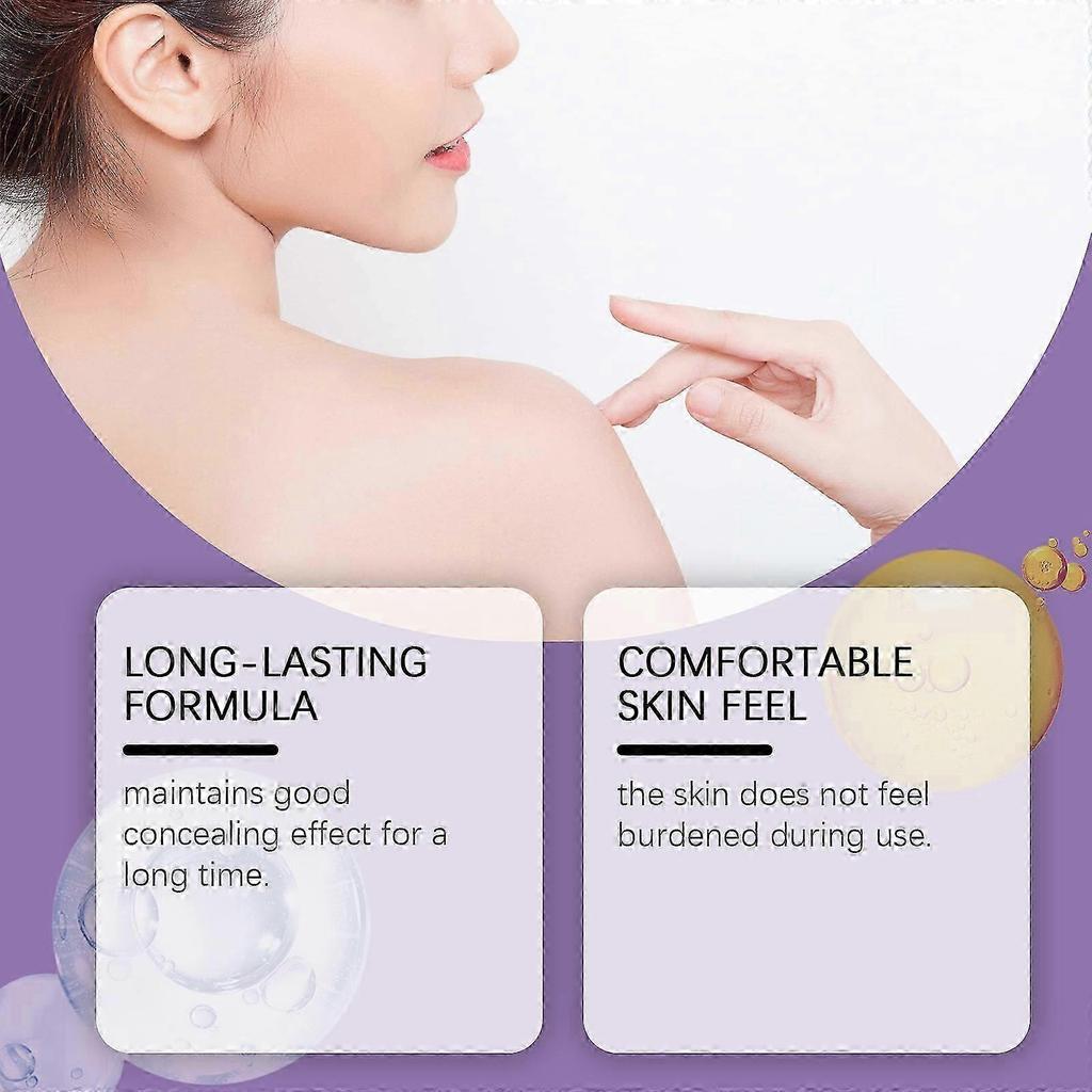 AMZ Body Concealer Repair Cream (Ivory White) Conceals Body Tattoos, Scars, and Birthmarks Moisturizing and Brightening Invisible Concealer
