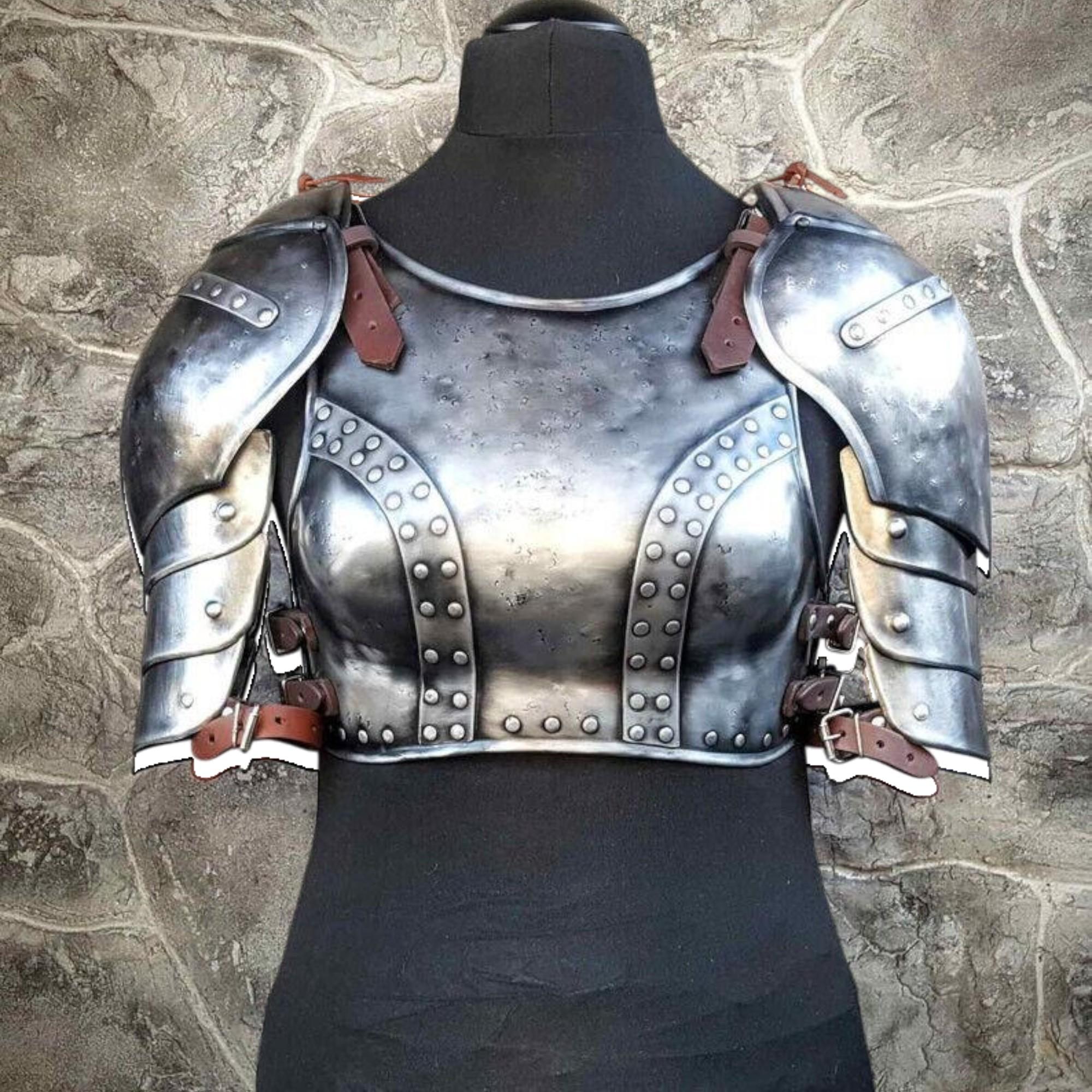 

Ciri Witcher видеоигра Комплект, Кираса и наплечники Zireael Armor/The breast and