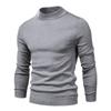 Solid Color Knitted Turtleneck Male Sweater Warm Men Pullover Winter Casual Sweaters for Men