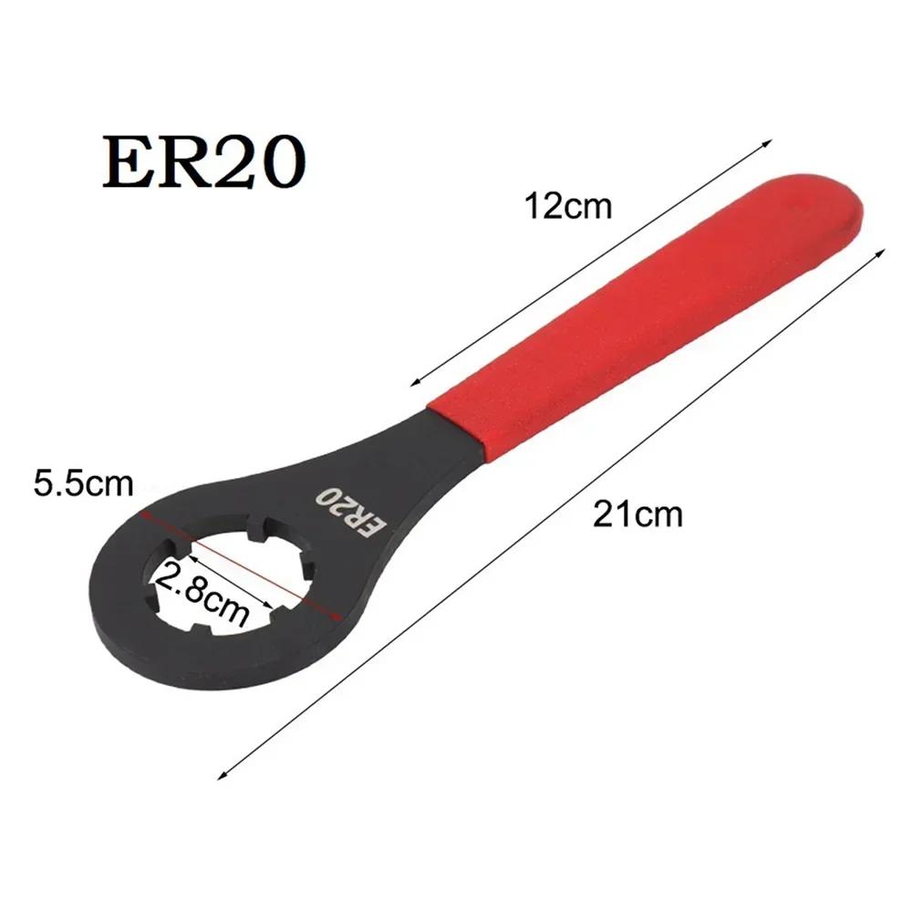O-Typ ER16 ER20 ER25 ER32 Spannzangen-Schlüssel Für ER-Mutter Spannzangenfutter Werkzeugmaschine CNC-Fräsmaschine ER-Spannzangen-Schlüssel Futterspannschlüssel