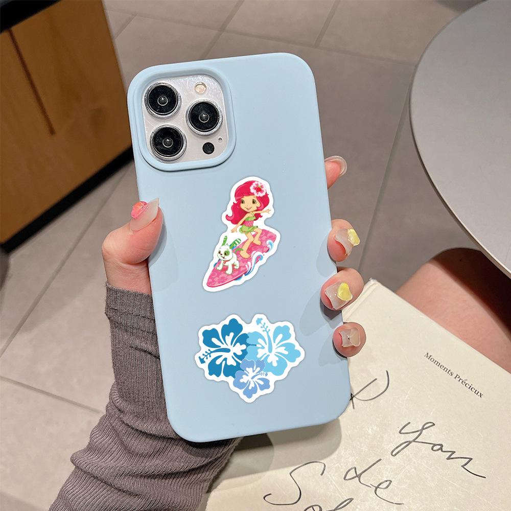 60 Summer Coconut Girl Waterproof Graffiti Stickers for Suitcases, Notebooks, Phones & Scooters