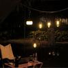Outdoor solar camping lights, decorative light bulbs, charging hooks, retro tent lights, atmosphere lights for campsites tungste