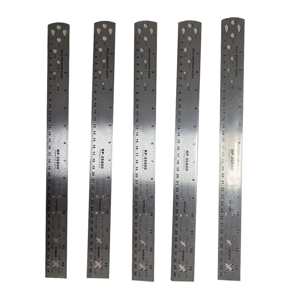 

13-inch Spoke Ruler, Long Steel Positioning, 34cm Stainless Steel Spoke Ruler, Precision Measurement Tool China Mainland