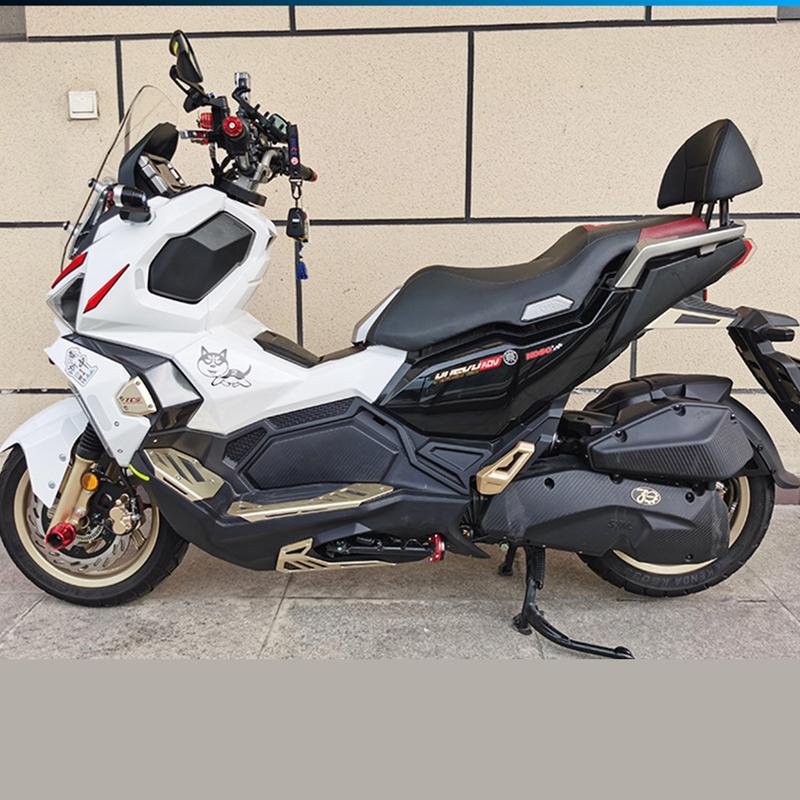 For SYM ADX 125 ADX125 Motorcycle Passenger Seat Rear Backrest Frame Accessories Mounting Kit
