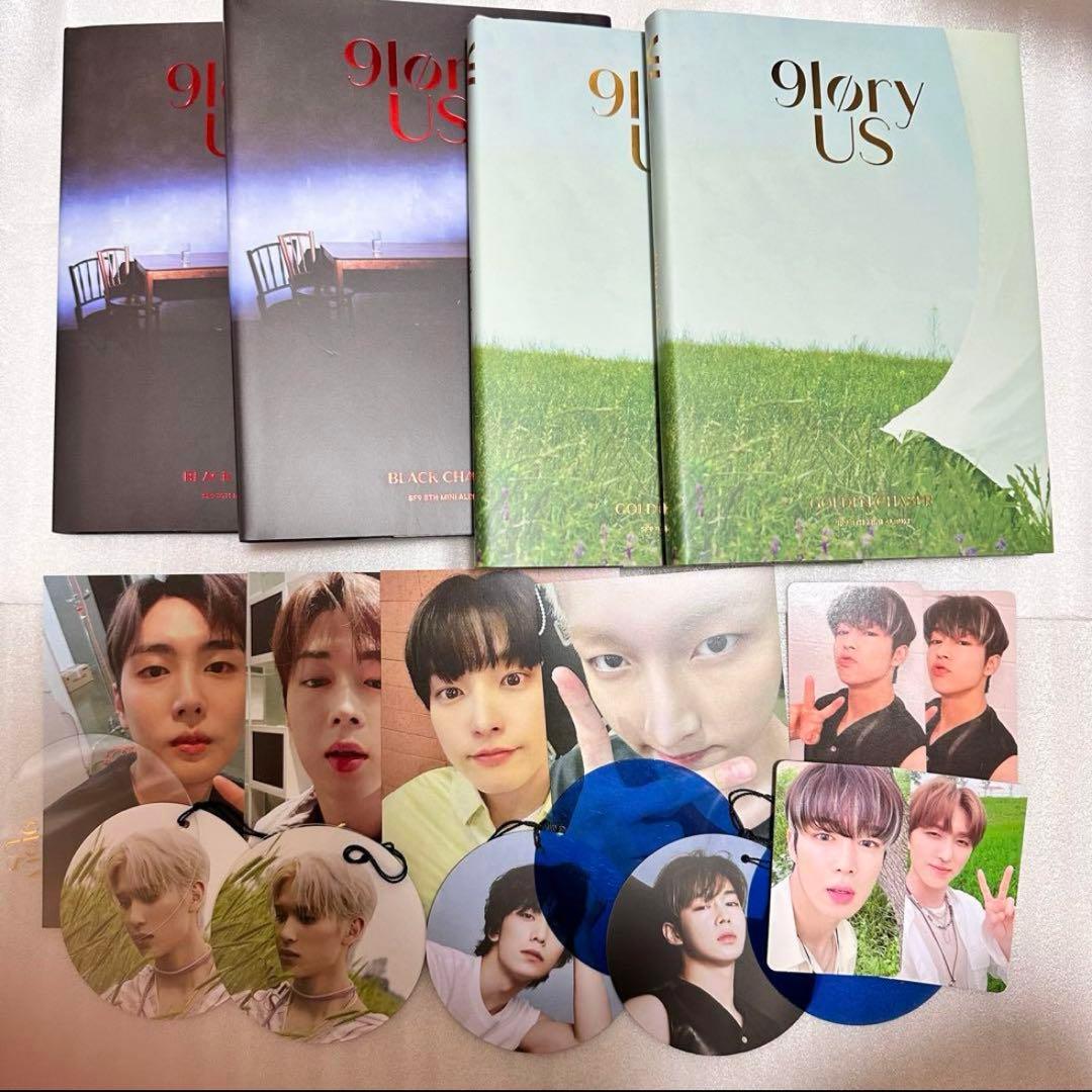 

[USED] SF9 CD 9loryus GOLDEN BLACK Korean Edition