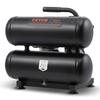 Air Compressor, 4.6 Gallon Steel Tank, 1HP 2.0 CFM@90 PSI Oil Free Air Compressor & Max. 120PSI Pressure