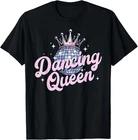 Dancing Queen Crowned Disco Ball T-Shirt 2XL