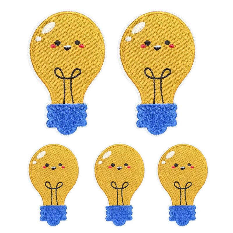 10pcs /Lots Laboratory Embroidered Patches Diy Cute Cartoon Patch Hats Bags Jackets Sew Embroidery Applique Clothing Decoration 