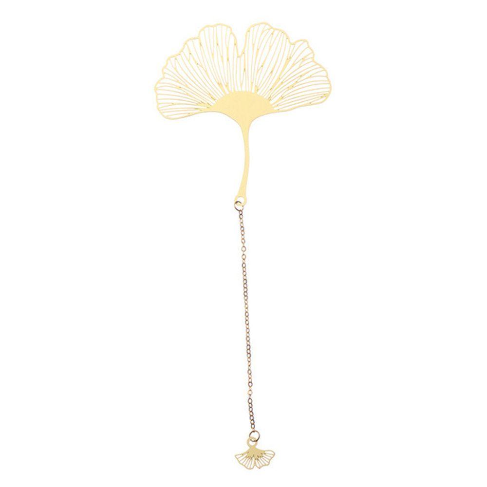 Chinese Style Vintage Page Clip Book Holder Metal Bookmark Leaf Bookmark Hollow Book Mark Bookmark