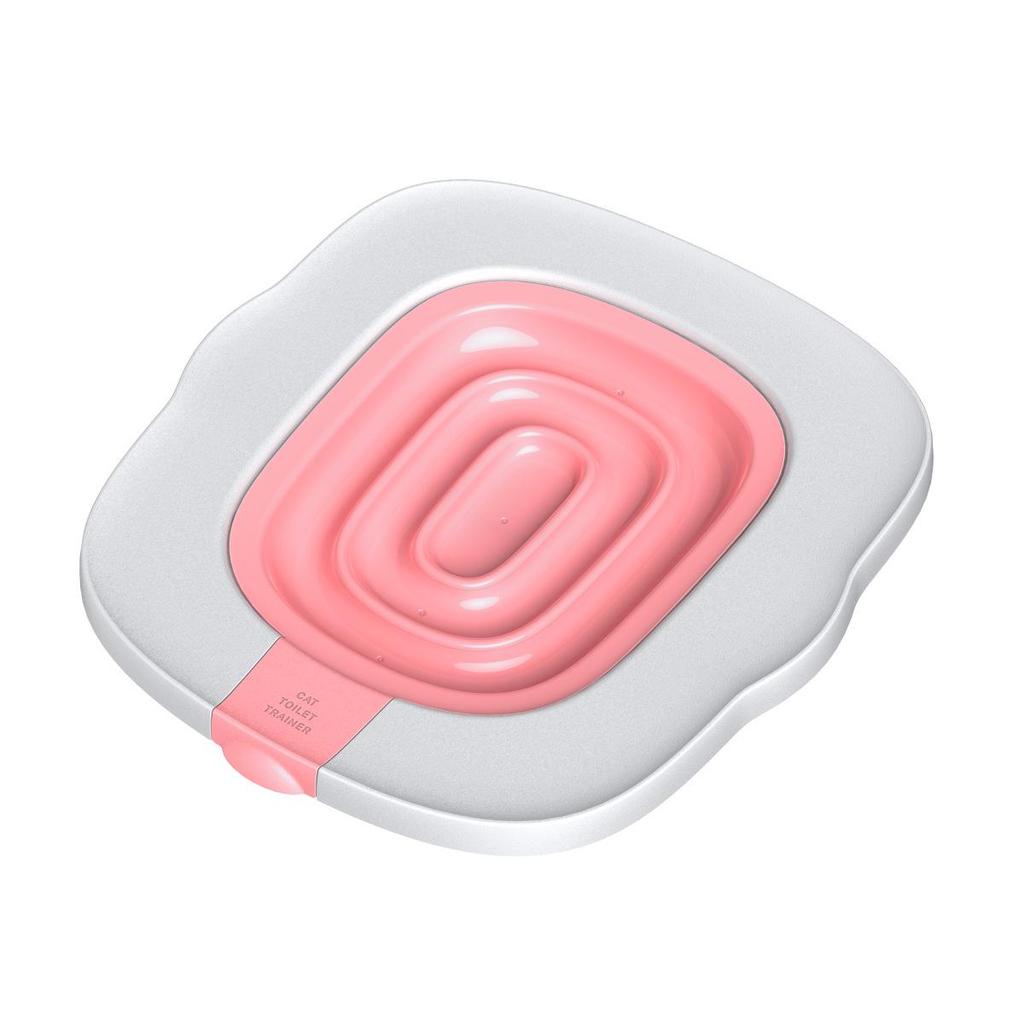 Upgraded Reusable Detachable Cat Toilet Training Litter Box System