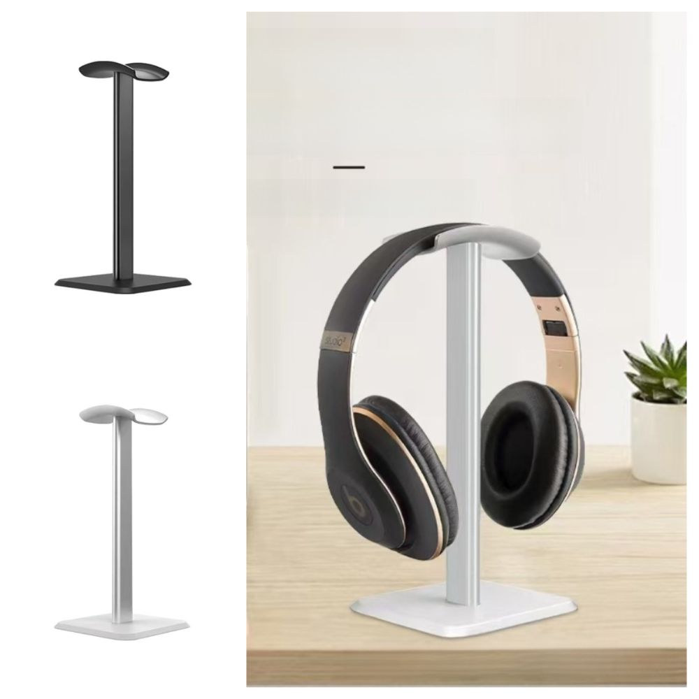 Space-Saving Headphone Stand Sturdy Earphones Hanger Organizer Headphone Rack Gaming Room