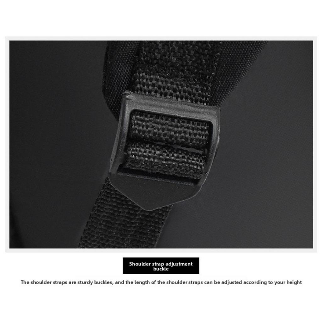 Unisex Freizeitrucksack - Strapazierfähige Nylon-Reisetasche mit mehreren Fächern, ergonomischen Schultergurten und Reißverschluss für Geschäftsreisen, Kurzreisen