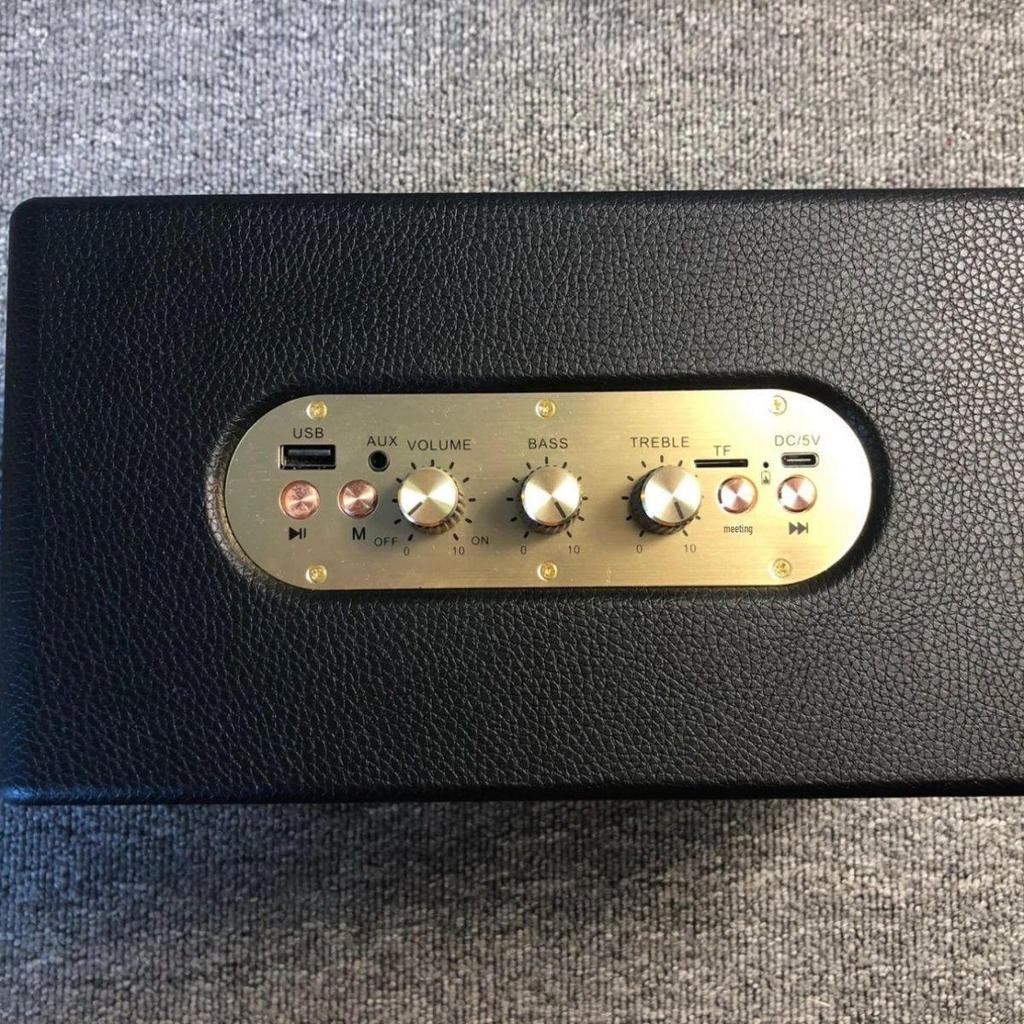 Huaqiangbei Acton2 High-Volume Retro Bluetooth Desktop Speaker M18