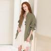 SANCITY 2026 Autumn Loose Stand Collar Workwear Jacket