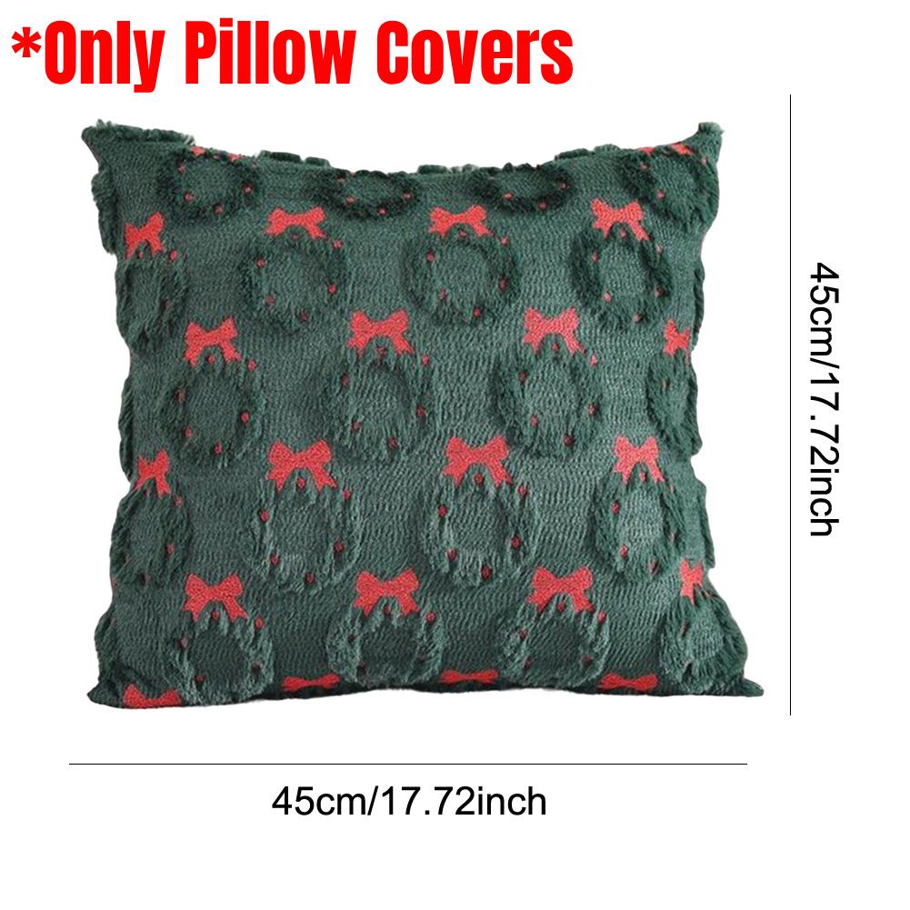 

3D Вышитые Наволочки на Подушки с Снеговиком Зимние Машинная Стирка Наволочка Мягкие Чехлы на Подушки для Дивана Кушетки Кровати Рождественский Декор