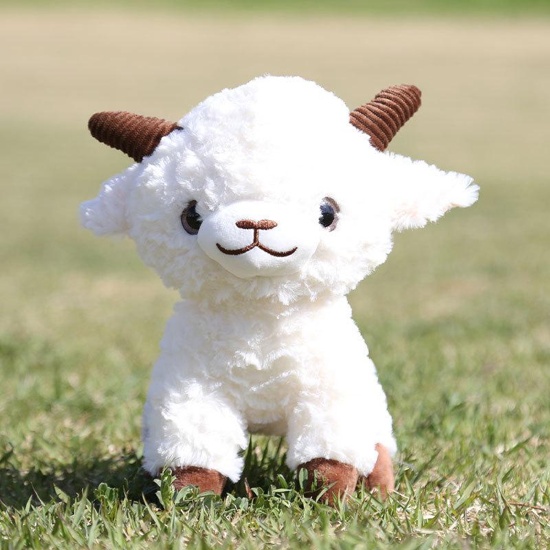 Cute Little Sheep Plush Doll Keychain Pendant Creative Souvenir Toy Dimensions as above