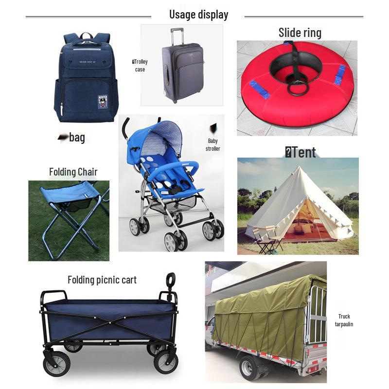 Waterproof 900D Nylon Oxford Outdoor Tent Fabric - Moisture-Proof & Rainproof