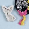 Easy Releasing Mermaids Tail Baking Mold Silicone Baking Supplies Fondant Mooulds Suitable for Cake Decorating Projects