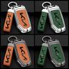 ZincAlloy Leather Car Smart Key Case Protector Shell For KIA Sportage R GT Stinger Sorento Ceed Cerato Forte Niro Soul Telluride