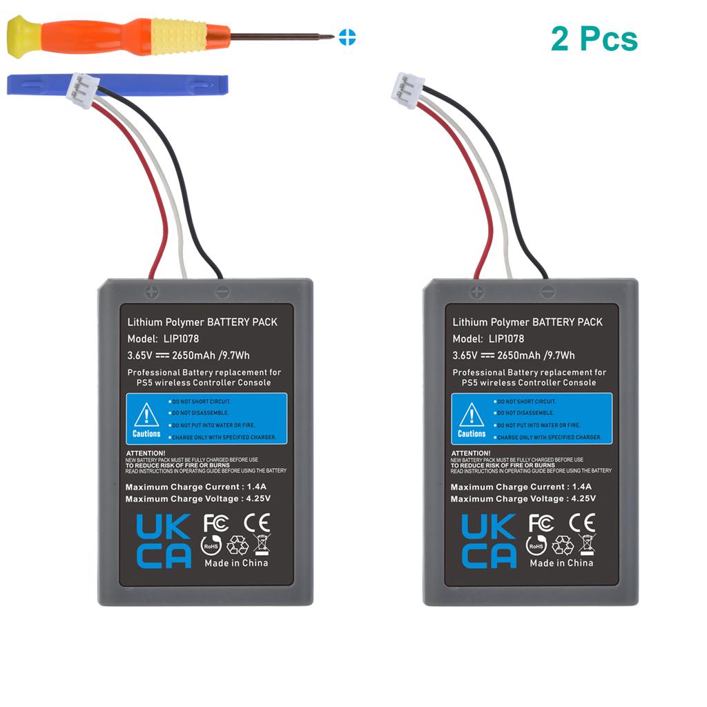Batteria PS5 per Sony PlayStation 5 Dualsense CFI-ZCT1W CFI-ZCT1J Controller Wireless, N. Parte: LIP1708