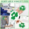 Clover Pocket Sized Sensory Fidget Toy Pressure Reducing Rotator with Textured Grip Kids Adult Anxiety Relief Desktop Gift
