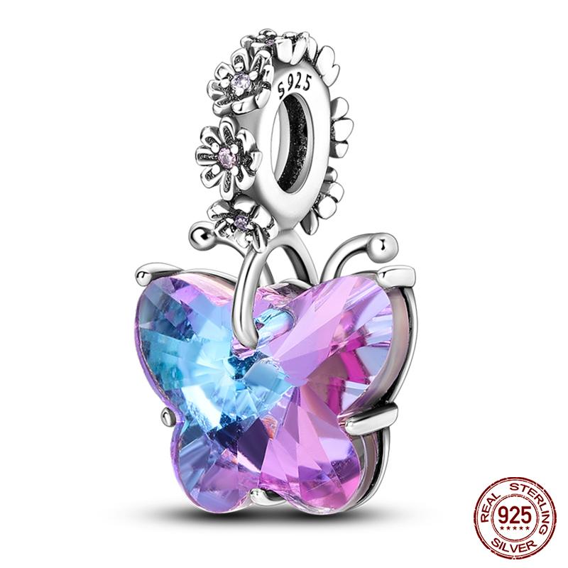 Copper Glowing Fireflies Bee Charms Beads Fit Original Bracelet For Women Fine Diy Travel Jewelry Making