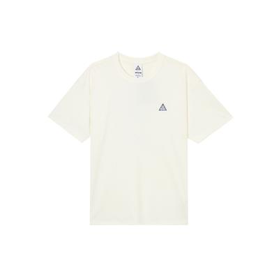 Série ACG Estampa Logo nas Costas Moda Simples Bonita Cor Sólida Camiseta Manga Curta Masculina Tops IH8660133