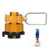 Gasadapter Gaseinsparer Plus Gasumwandler Schalter Nachfüllgas Umwandlungsadapter Gasadapterventil für Camping Wandern Angeln