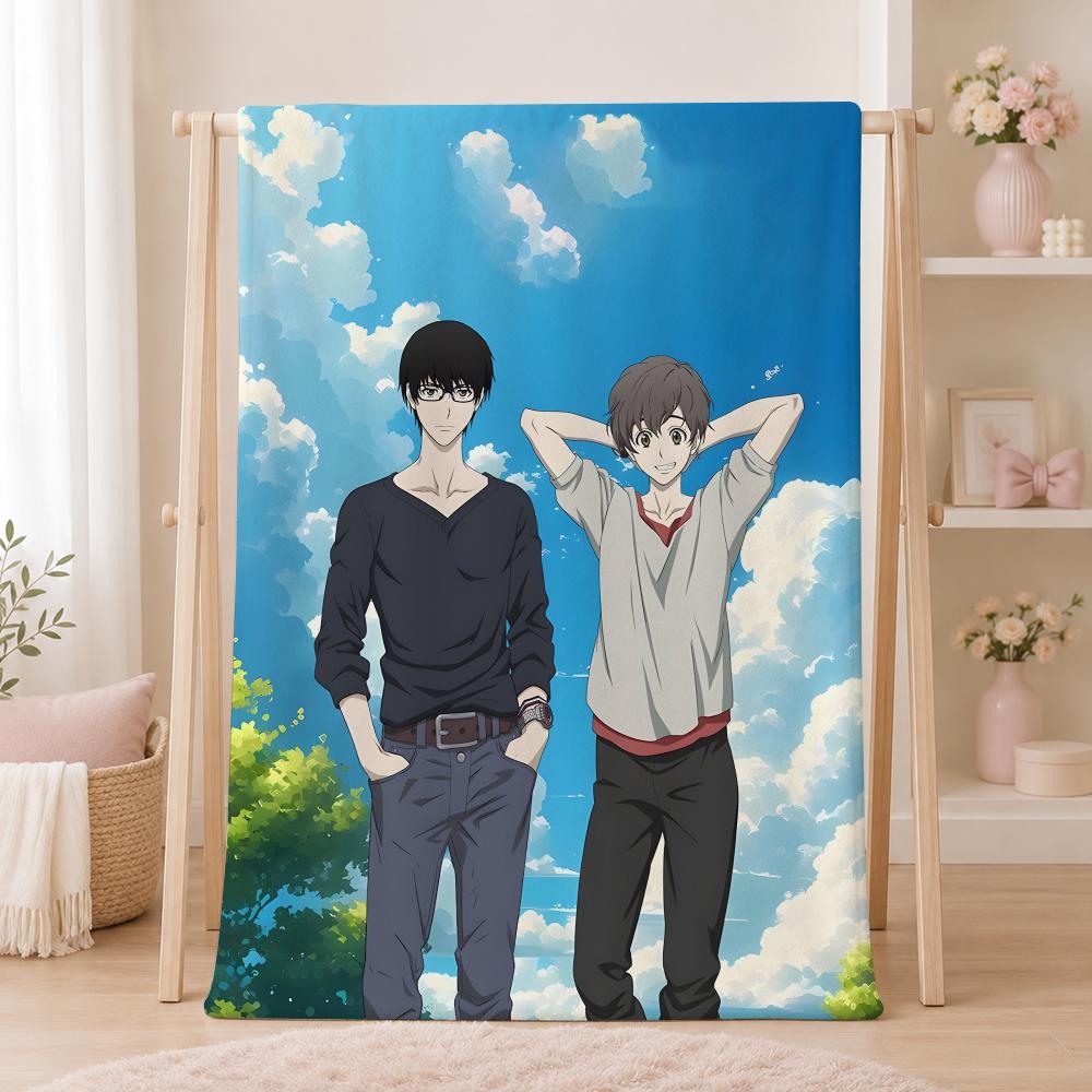 Popular Anime Z-Zankyou No TerrorS Throw Summer Flannel Throw Blanket Soft Antistatic Washable KidFriendly Couch Bed