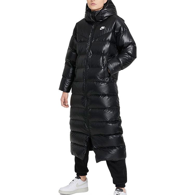 Nike Down Jackets Women's Black Hooded Thickened Other DH4082-010
