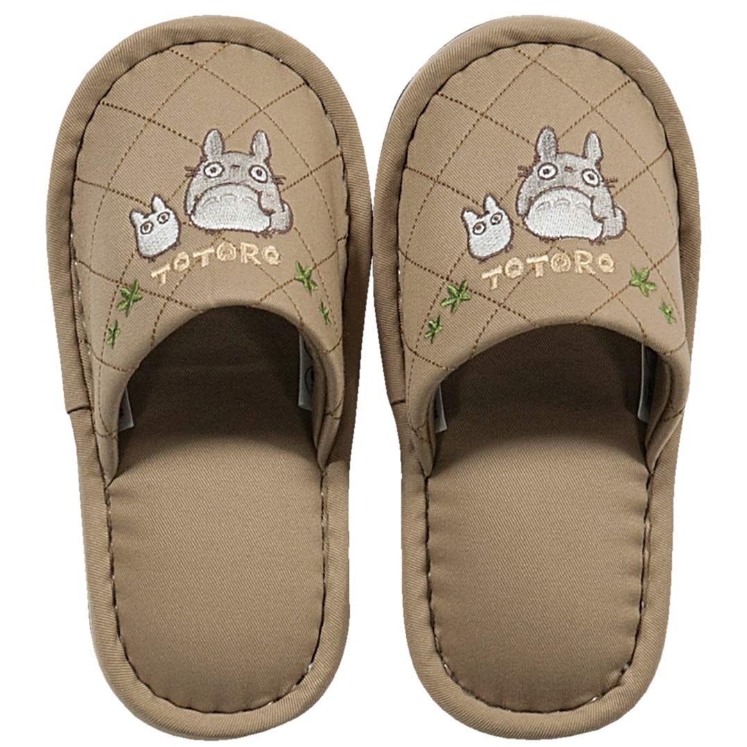 

Senko My Neighbor Totoro Heartwarming Antibacterial and 63328 Children s Slippers, Approx. 18cm, Beige, Antiviral, бежевый