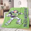 ToyStory Flannel Blanket Cartoon Print Design for Sofas Beds Bedrooms Chairs Travel Picnics Home Decor Great Gift New