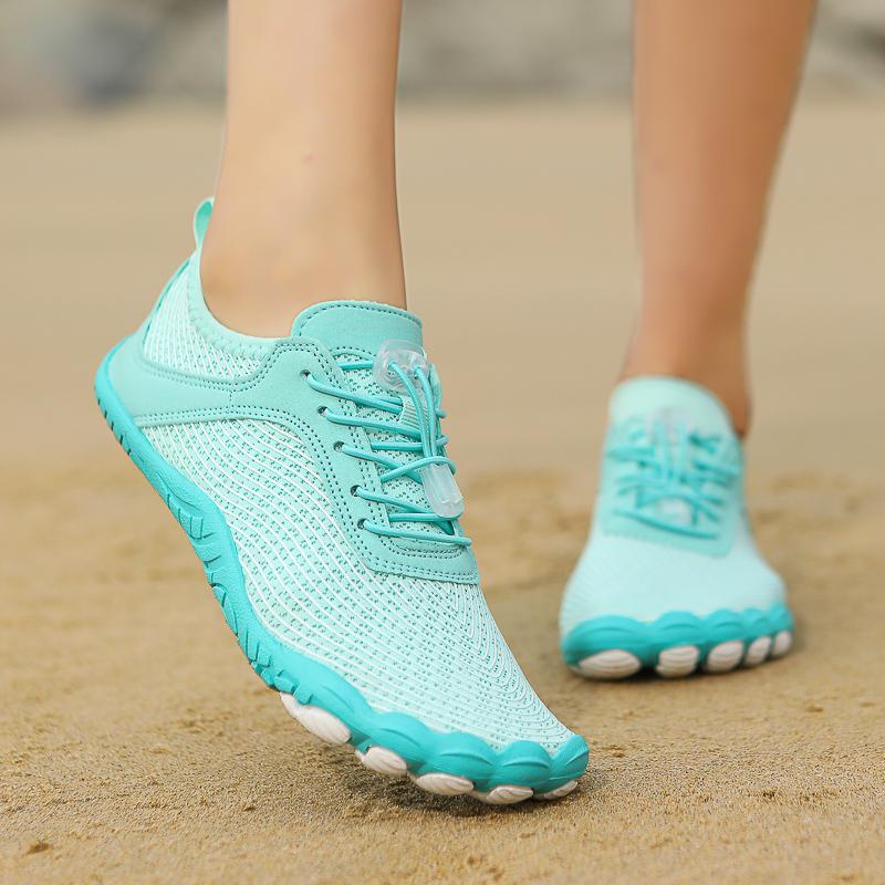 Vattenskor Herr Strandsporter Barfota Dykning Dam Snabbtorkande Aqua Strumpor Poolskor för Surf Yoga Vattengymnastik