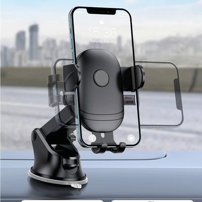Suporte universal para celular com ventosa 2023, suporte para painel de carro, 360°, para-brisa, suporte para celular de 4,0 a 6 polegadas