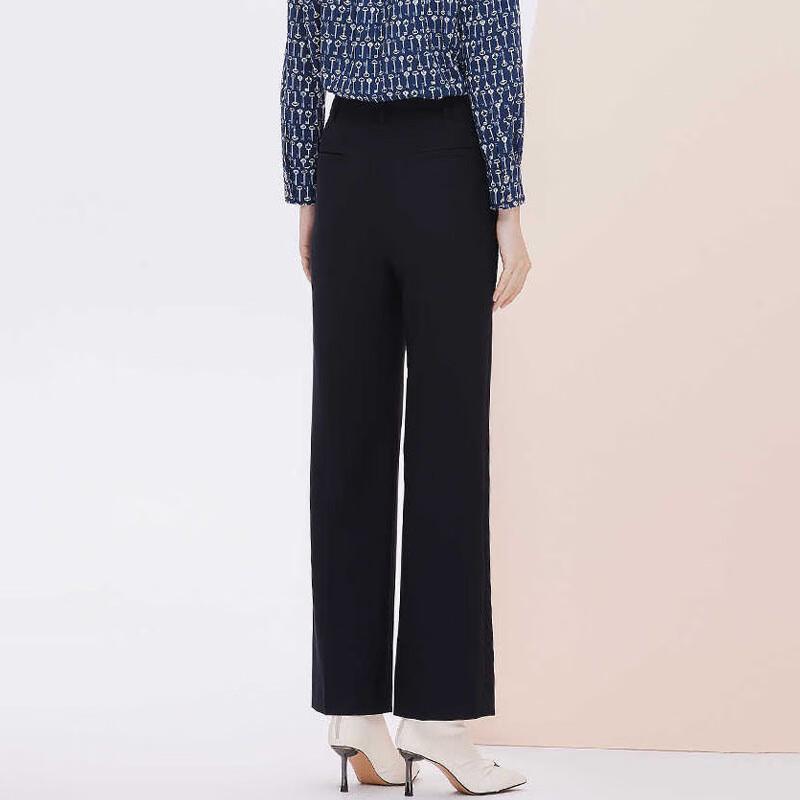 JESSIE Women's Commuter High-Waist Wide-Leg Suit Trousers