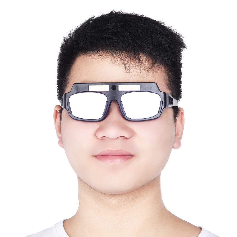 Protective Welding Glasses Solar Auto Darkening Protective Welding Glasses Goggle for Argon Arc Welding Solar Welding Glasses
